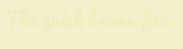 Image with Font Color EFEDBE and Background Color F4F0CB